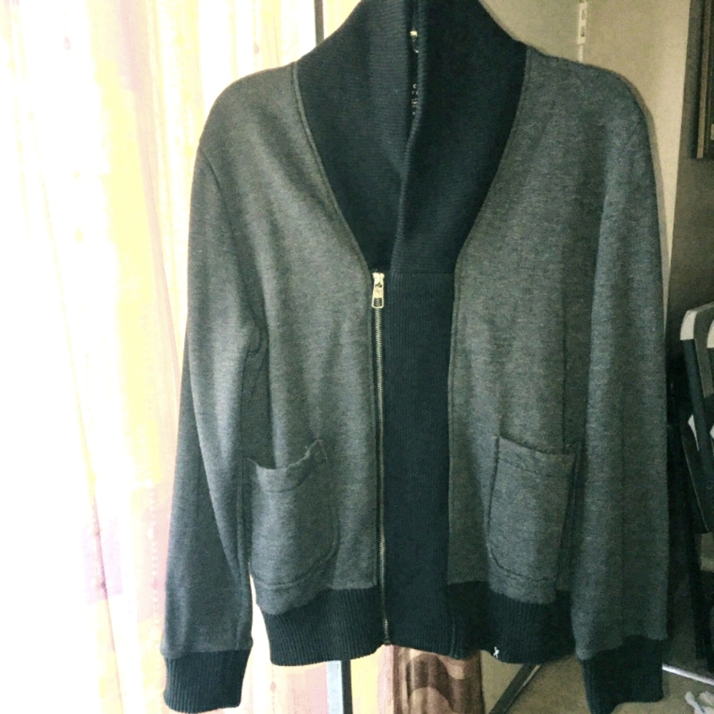 MARC ECKO CUT & SEW MENS JACKET/SWEATER SM